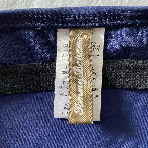 TOMMY Bahama Swimsuit Bikini Top Size Small - Picture 3 of 4